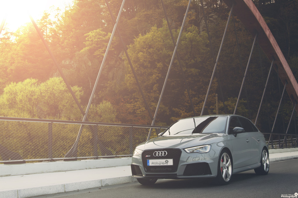Audi RS3 Stefling Bruecke