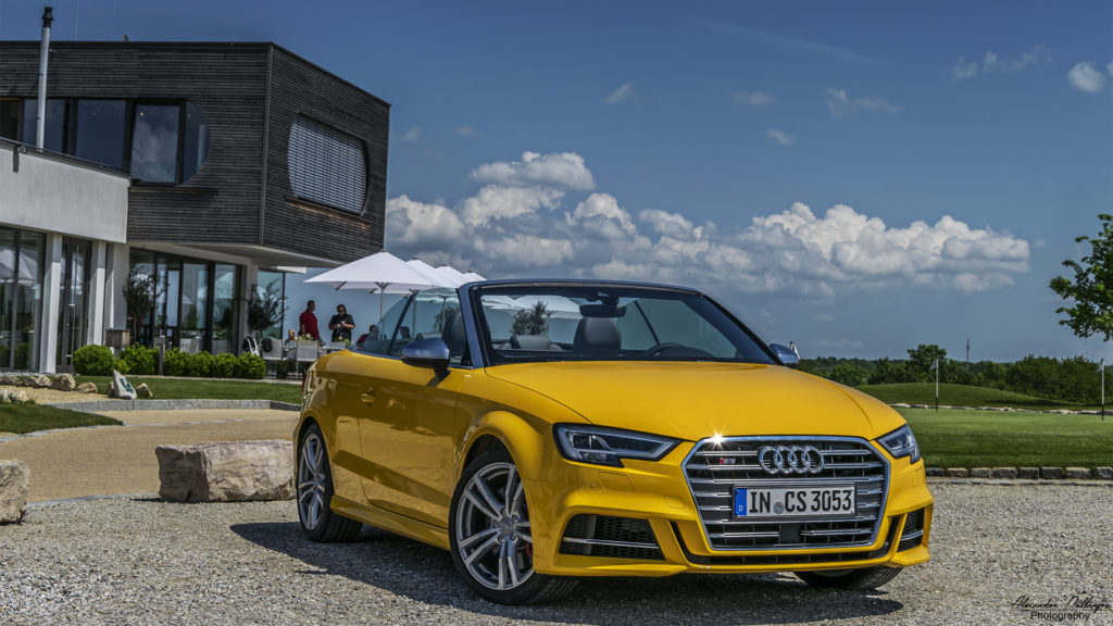 Audi S3 Cabrio javagelb