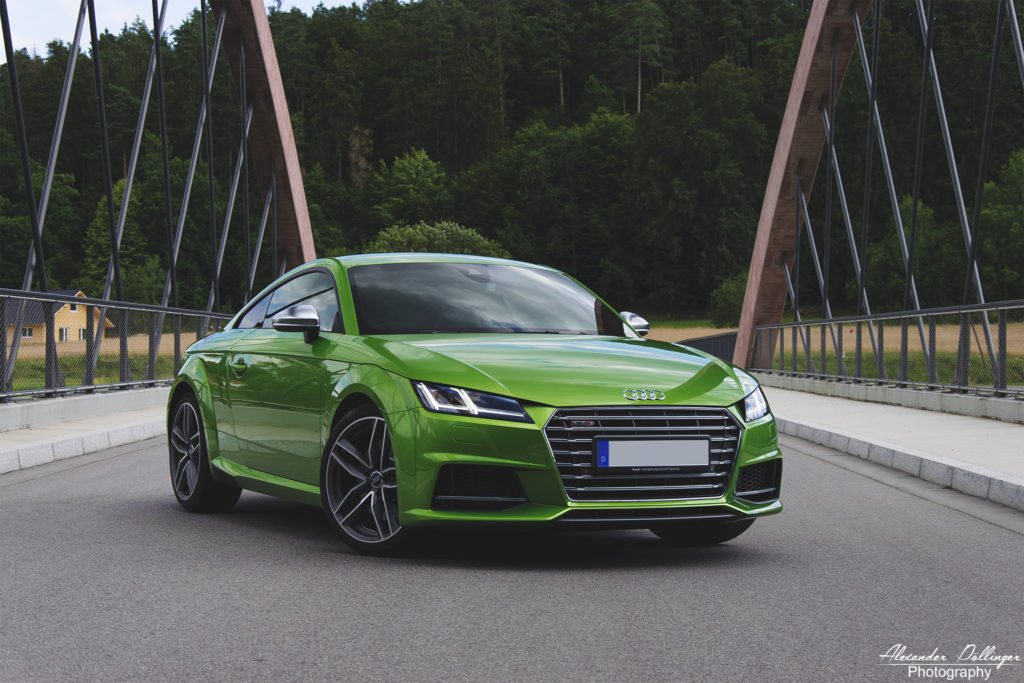 Audi TTS Javagrün