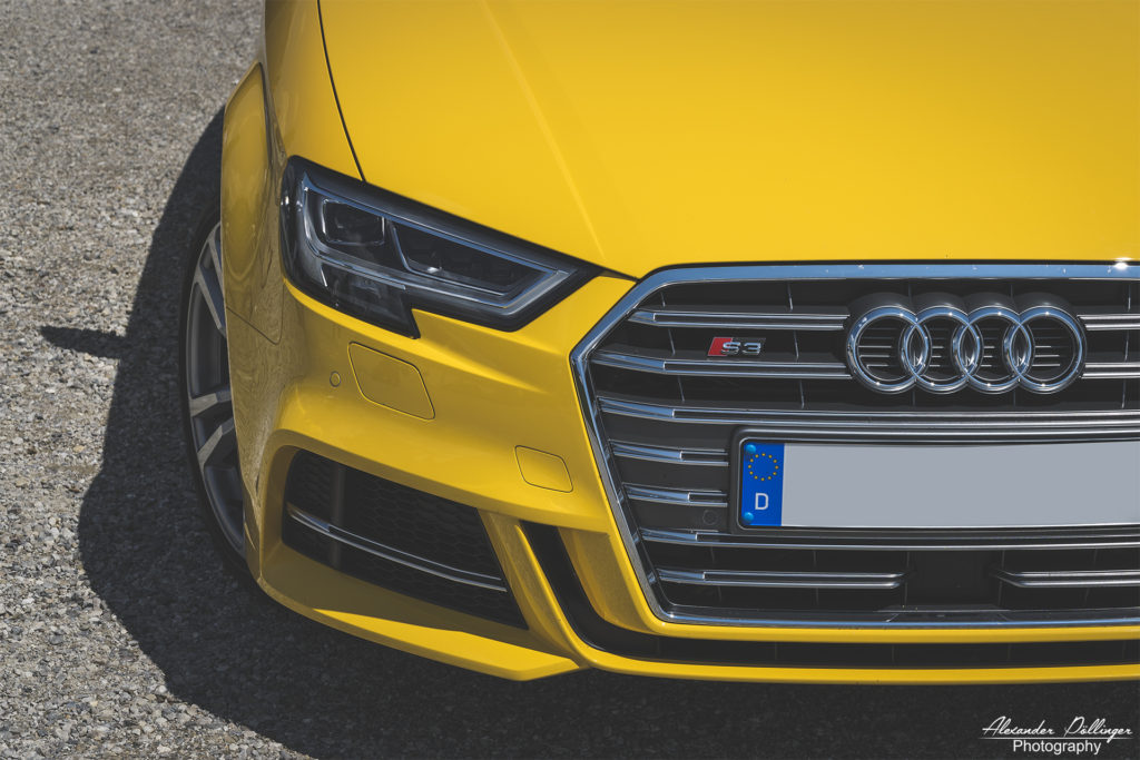 Audi S3 vegasgelb