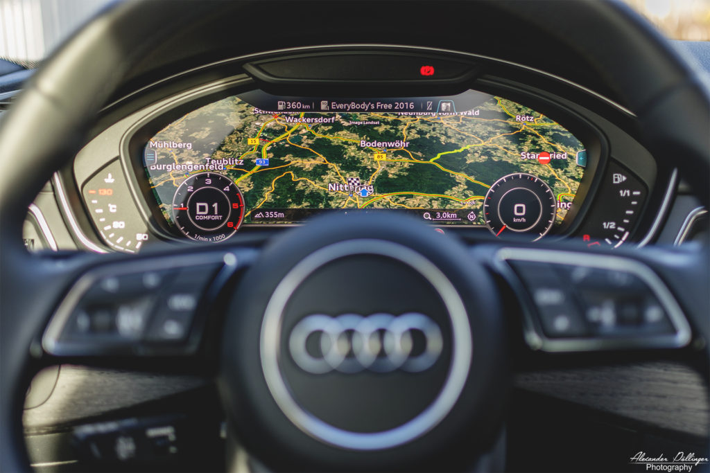Audi A5 Virtual Cockpit