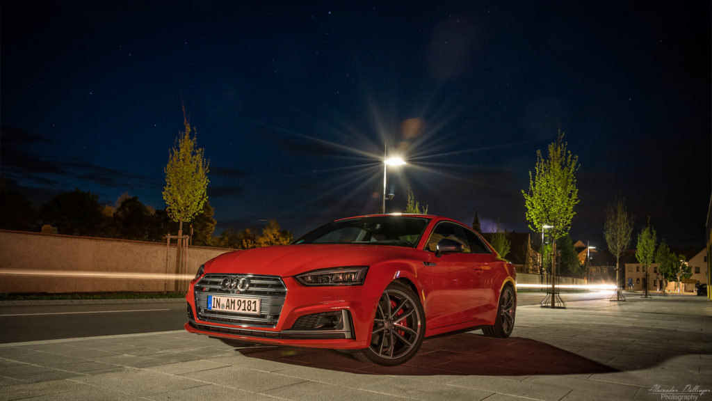 Audi S5 night