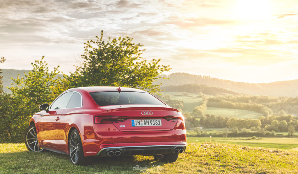 Audi S5 Sunset