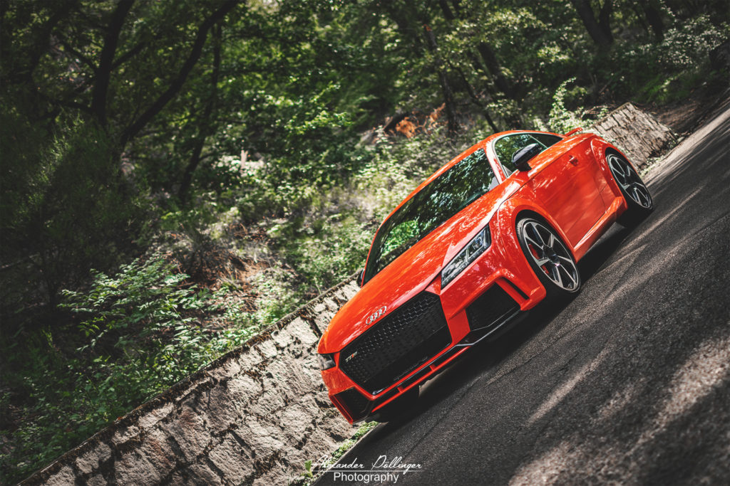 Audi TT RS Catalunya Red