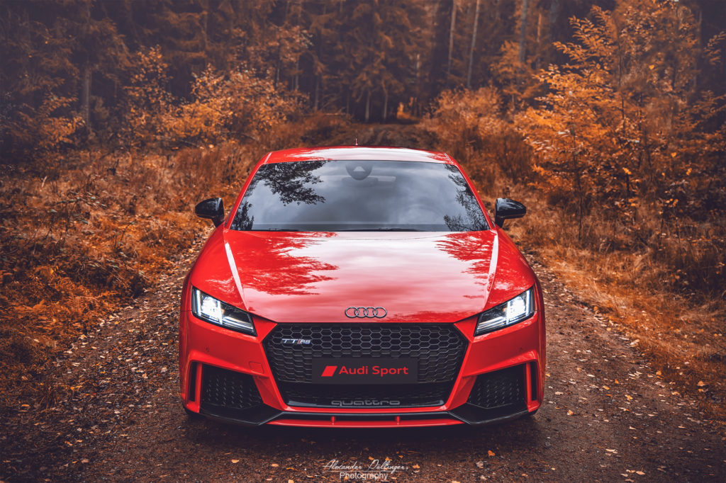 Catalunya red Audi TT RS