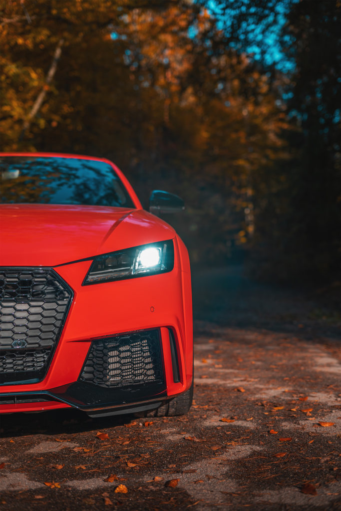 Audi TT RS Catalunya Red